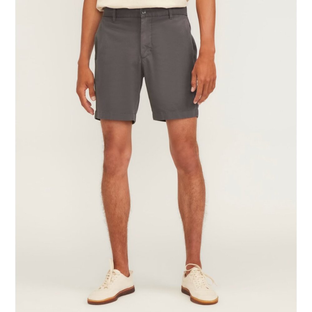 The 7” Slim Fit Performance Chino Short Slate Grey - Everlane NWT
